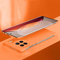 Vivo X90 5G用ハードケース プラスチック 質感もマット フレームレス カバー P03 Vivo オレンジ