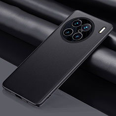 Vivo X90 Pro+ Plus 5G用ケース 高級感 手触り良いレザー柄 QK1 Vivo ブラック