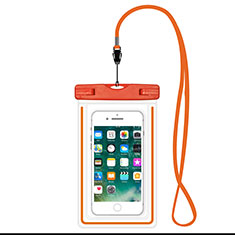 Oppo Find N3 Flip 5G用完全防水ケース ドライバッグ ユニバーサル W16 オレンジ