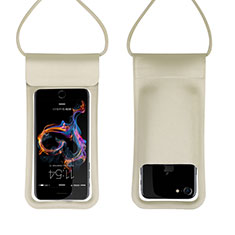 Apple iPhone 5用完全防水ケース ドライバッグ ユニバーサル W06 ゴールド