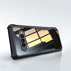 Xiaomi Black Shark 4 5G用極薄ソフトケース シリコンケース 耐衝撃 全面保護 クリア透明 T04 Xiaomi ブラック