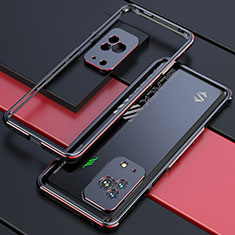 Xiaomi Black Shark 5 5G用ケース 高級感 手触り良い アルミメタル 製の金属製 バンパー カバー S01 Xiaomi レッド・ブラック