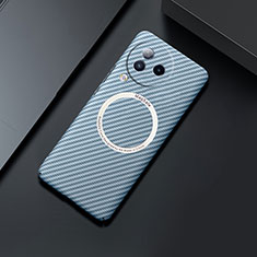 Xiaomi Civi 3 5G用ハードケース プラスチック 質感もマット ツイル カバー Mag-Safe 磁気 Magnetic Xiaomi ブルー