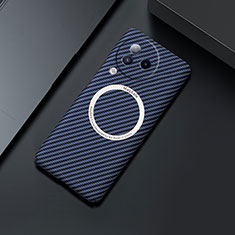 Xiaomi Civi 3 5G用ハードケース プラスチック 質感もマット ツイル カバー Mag-Safe 磁気 Magnetic Xiaomi ネイビー