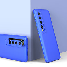 Xiaomi Mi 10用ハードケース プラスチック 質感もマット 前面と背面 360度 フルカバー P01 Xiaomi ネイビー