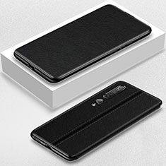 Xiaomi Mi 10用手帳型 レザーケース スタンド カバー L05 Xiaomi ブラック