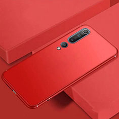 Xiaomi Mi 10用極薄ソフトケース シリコンケース 耐衝撃 全面保護 S01 Xiaomi レッド