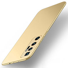 Xiaomi Mi 10 Ultra用ハードケース プラスチック 質感もマット カバー M01 Xiaomi ゴールド