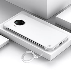 Xiaomi Mi 10i 5G用ハードケース プラスチック 質感もマット カバー YK4 Xiaomi ホワイト