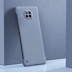 Xiaomi Mi 10i 5G用ハードケース プラスチック 質感もマット カバー YK5 Xiaomi ラベンダーグレー
