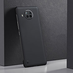 Xiaomi Mi 10i 5G用ハードケース プラスチック 質感もマット カバー YK5 Xiaomi ブラック
