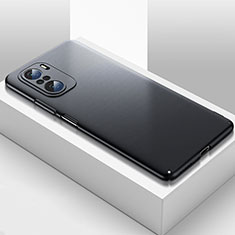 Xiaomi Mi 11i 5G用ハードケース プラスチック 質感もマット カバー YK2 Xiaomi ブラック