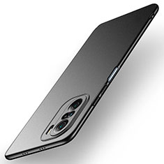Xiaomi Mi 11i 5G用ハードケース プラスチック 質感もマット カバー YK1 Xiaomi ブラック