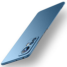 Xiaomi Mi 12 5G用ハードケース プラスチック 質感もマット カバー Xiaomi ネイビー