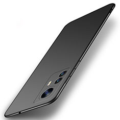 Xiaomi Mi 12S 5G用ハードケース プラスチック 質感もマット カバー M03 Xiaomi ブラック