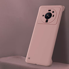 Xiaomi Mi 12S Ultra 5G用ハードケース プラスチック 質感もマット カバー M01 Xiaomi ピンク