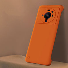 Xiaomi Mi 12S Ultra 5G用ハードケース プラスチック 質感もマット カバー M01 Xiaomi オレンジ