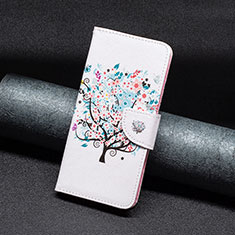 Xiaomi Mi 13 5G用手帳型 レザーケース スタンド パターン カバー B01F Xiaomi ホワイト