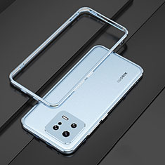 Xiaomi Mi 13 5G用ケース 高級感 手触り良い アルミメタル 製の金属製 バンパー カバー Xiaomi ネイビー