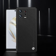 Xiaomi Mi 13 5G用ケース 高級感 手触り良いレザー柄 S03 Xiaomi ブラック