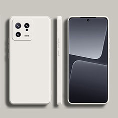 Xiaomi Mi 13 5G用360度 フルカバー極薄ソフトケース シリコンケース 耐衝撃 全面保護 バンパー YK2 Xiaomi ホワイト