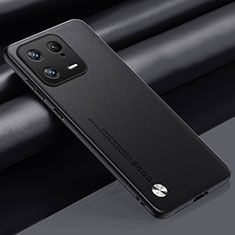 Xiaomi Mi 13 5G用ケース 高級感 手触り良いレザー柄 LS1 Xiaomi ブラック
