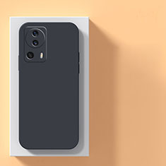 Xiaomi Mi 13 Lite 5G用360度 フルカバー極薄ソフトケース シリコンケース 耐衝撃 全面保護 バンパー YK3 Xiaomi ブラック