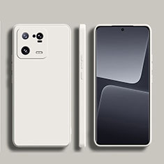 Xiaomi Mi 13 Pro 5G用360度 フルカバー極薄ソフトケース シリコンケース 耐衝撃 全面保護 バンパー YK2 Xiaomi ホワイト