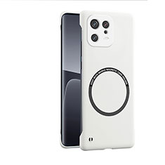 Xiaomi Mi 13 Pro 5G用ハードケース プラスチック 質感もマット カバー Mag-Safe 磁気 Magnetic Xiaomi ホワイト