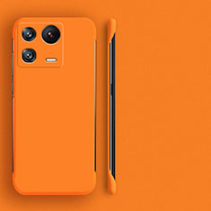 Xiaomi Mi 13 Pro 5G用ハードケース プラスチック 質感もマット カバー YK4 Xiaomi オレンジ