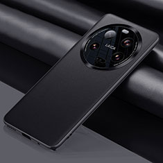 Xiaomi Mi 13 Ultra 5G用ケース 高級感 手触り良いレザー柄 QK1 Xiaomi ブラック