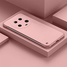 Xiaomi Mi 13 Ultra 5G用ハードケース プラスチック 質感もマット フレームレス カバー Xiaomi ピンク