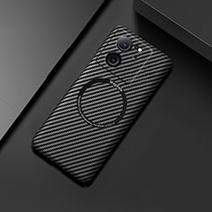 Xiaomi Mi 13T 5G用ハードケース プラスチック 質感もマット ツイル カバー Mag-Safe 磁気 Magnetic Xiaomi ブラック