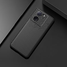 Xiaomi Mi 13T 5G用ハードケース プラスチック 質感もマット ツイル カバー Xiaomi ブラック