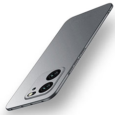 Xiaomi Mi 13T 5G用ハードケース プラスチック 質感もマット カバー Xiaomi グレー