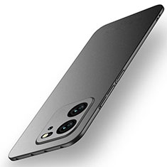 Xiaomi Mi 13T 5G用ハードケース プラスチック 質感もマット カバー Xiaomi ブラック