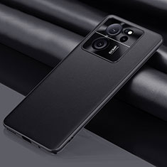 Xiaomi Mi 13T Pro 5G用ケース 高級感 手触り良いレザー柄 QK1 Xiaomi ブラック