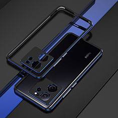 Xiaomi Mi 13T Pro 5G用ケース 高級感 手触り良い アルミメタル 製の金属製 バンパー カバー Xiaomi ネイビー・ブラック
