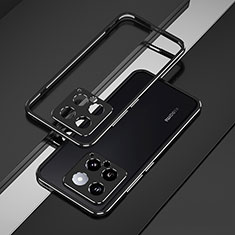 Xiaomi Mi 14 5G用ケース 高級感 手触り良い アルミメタル 製の金属製 バンパー カバー Xiaomi ブラック