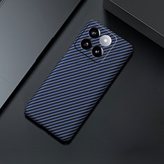 Xiaomi Mi 14 5G用ハードケース プラスチック 質感もマット ツイル カバー Xiaomi ネイビー