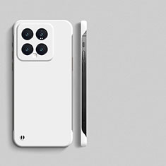 Xiaomi Mi 14 Pro 5G用ハードケース プラスチック 質感もマット フレームレス カバー Xiaomi ホワイト