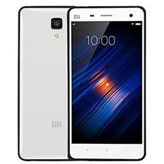 Xiaomi Mi 4用ハイブリットバンパーケース クリア透明 プラスチック Xiaomi ブラック