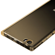 Xiaomi Mi 5用極薄ソフトケース シリコンケース 耐衝撃 全面保護 クリア透明 T09 Xiaomi ゴールド