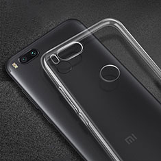 Xiaomi Mi 5X用極薄ソフトケース シリコンケース 耐衝撃 全面保護 クリア透明 カバー Xiaomi クリア