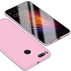 Xiaomi Mi 5X用極薄ソフトケース シリコンケース 耐衝撃 全面保護 S01 Xiaomi ピンク