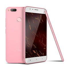 Xiaomi Mi 5X用極薄ソフトケース シリコンケース 耐衝撃 全面保護 S02 Xiaomi ピンク