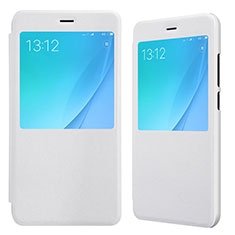Xiaomi Mi 5X用手帳型 レザーケース スタンド Xiaomi ホワイト