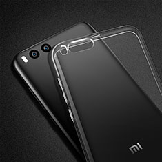 Xiaomi Mi 6用極薄ソフトケース シリコンケース 耐衝撃 全面保護 クリア透明 T03 Xiaomi クリア