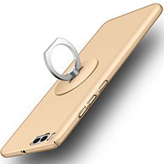 Xiaomi Mi 6用ハードケース プラスチック 質感もマット アンド指輪 Xiaomi ゴールド