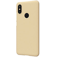 Xiaomi Mi 6X用ハードケース プラスチック メッシュ デザイン Xiaomi ゴールド
